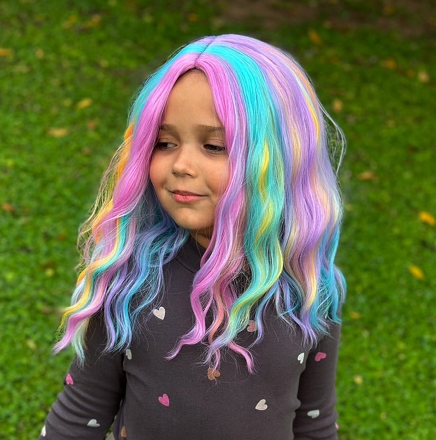 Sunshine Rainbow Wig